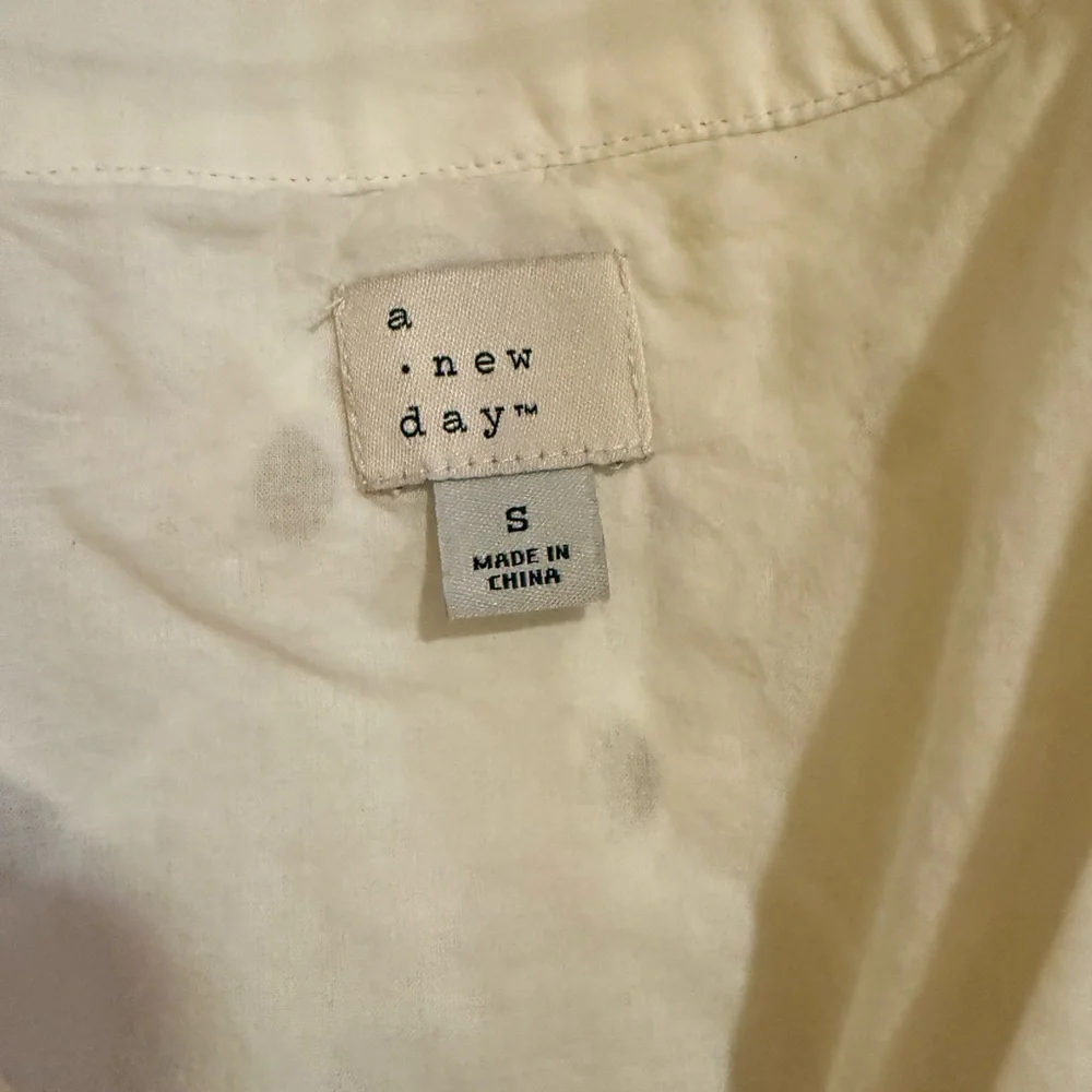 A New Day White Textured Midi Dress - Picture 2 of 2